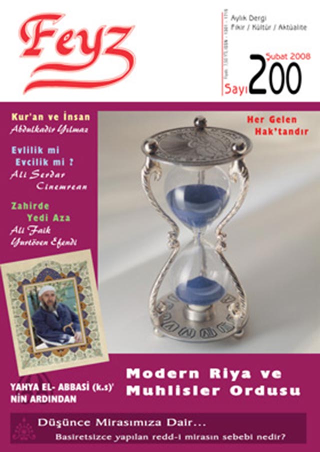 Feyz Dergisi 200. sayı