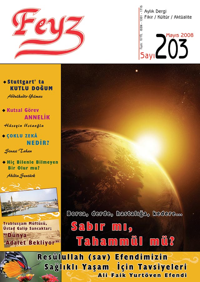 Feyz Dergisi 203. sayı