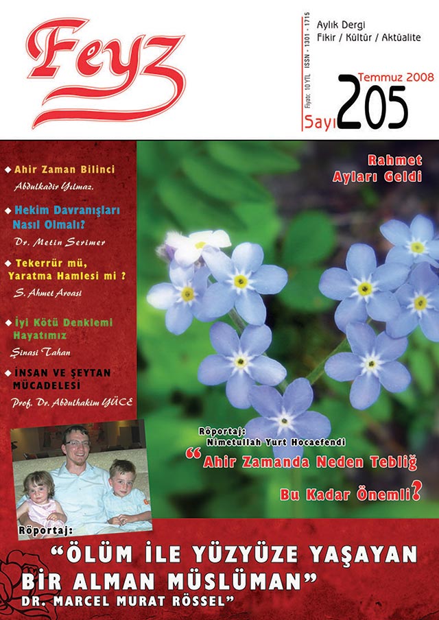 Feyz Dergisi 205. sayı