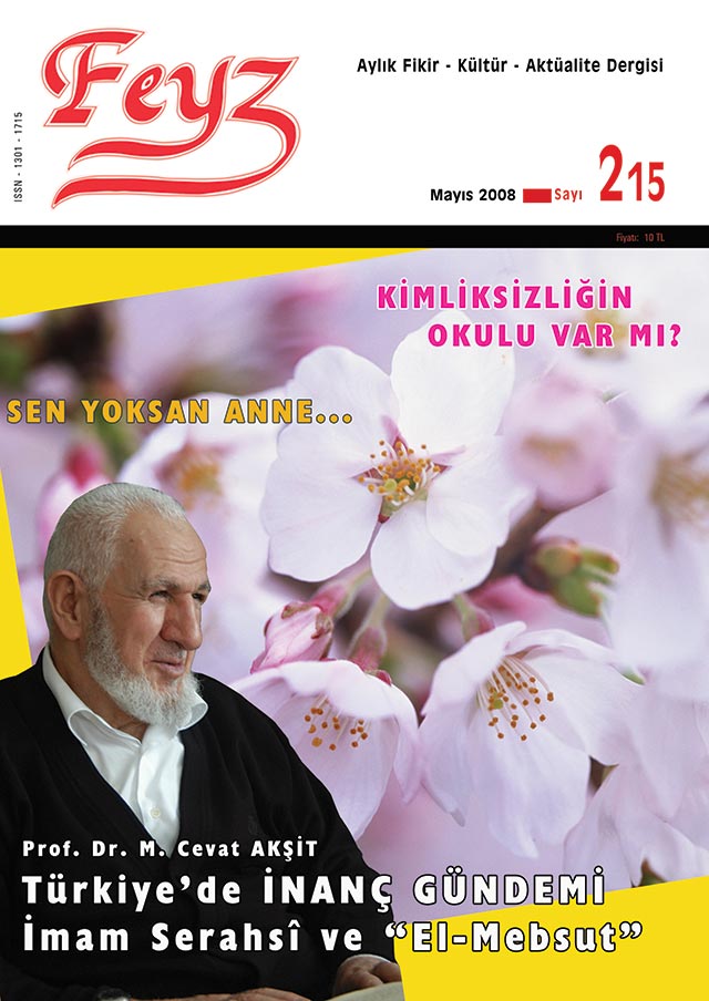 Feyz Dergisi 215. sayı