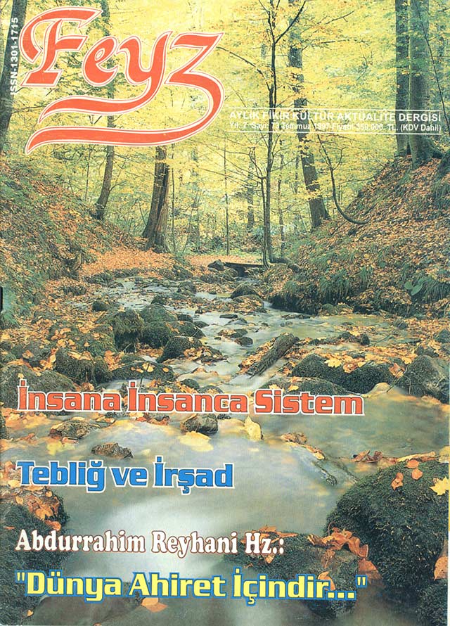Feyz Dergisi 73. sayı