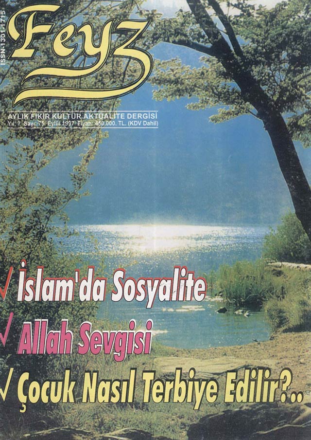 Feyz Dergisi 75. sayı
