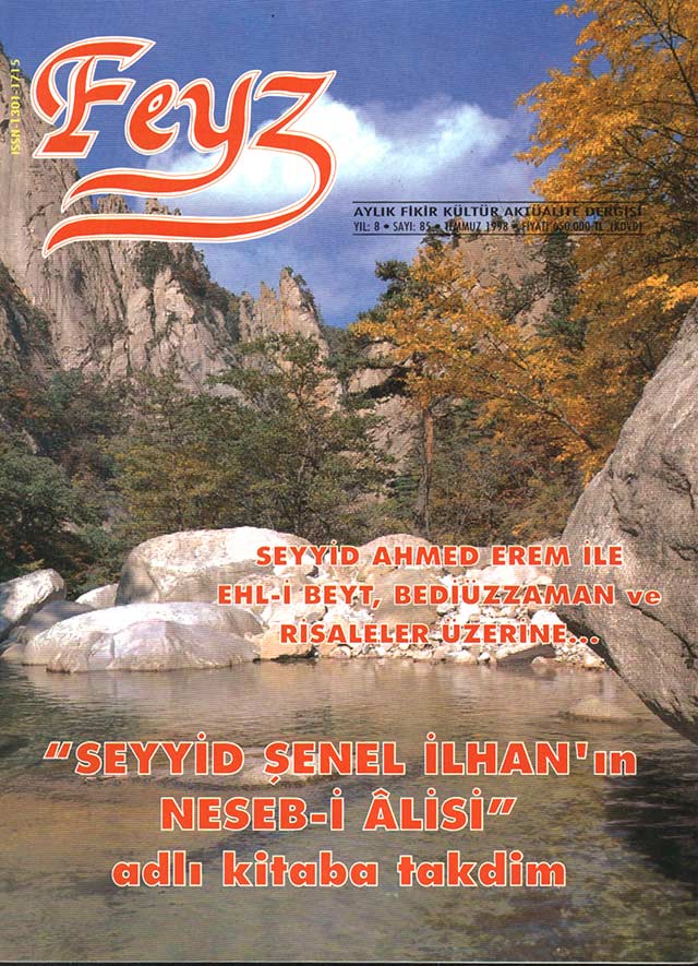 Feyz Dergisi 85. sayı