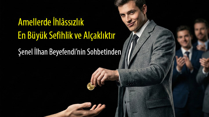 Amellerde İhlâssızlık En Büyük Sefihlik ve Alçaklıktır / Şenel İlhan Beyefendi’nin Sohbetinden