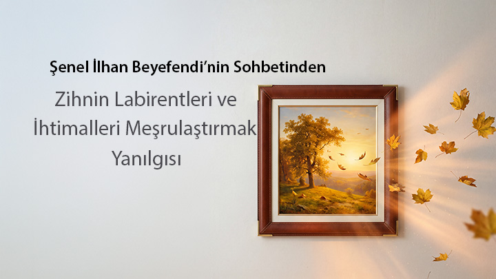Zihnin Labirentleri ve İhtimalleri Meşrulaştırmak Yanılgısı Şenel İlhan Beyefendi’nin Sohbetinden